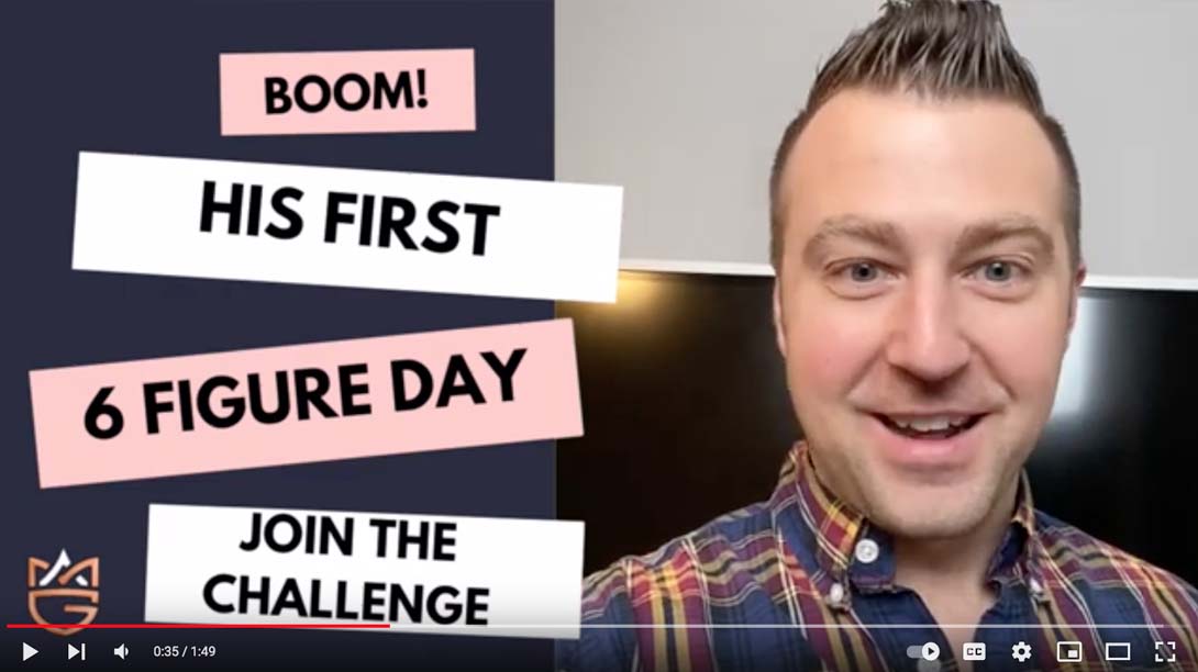 matt talks about the make more offers challenge and his first six figure day